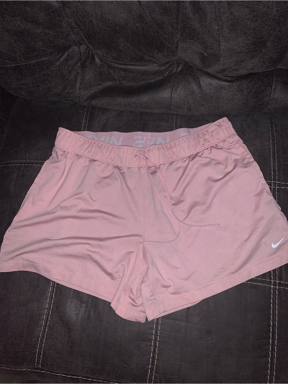 Nike Women's Dusty Pink Athletic Shorts